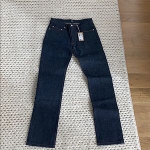 A.P.C. New Standard in Indigo. Size 29. NWT